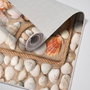 Mijölnir Kt416 Juego de Alfombrillas de Baño de Lujo en 100% Poliéster con Parte Inferior Antideslizante y Tratamiento Antibacteriano, Suaves y de Fácil Limpieza